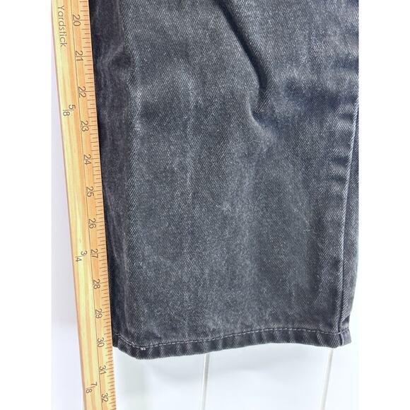 Levi's 550 Regular Fit Straight Leg Everyday Casual Denim Jeans Size 46X34 Black - Picture 6 of 9